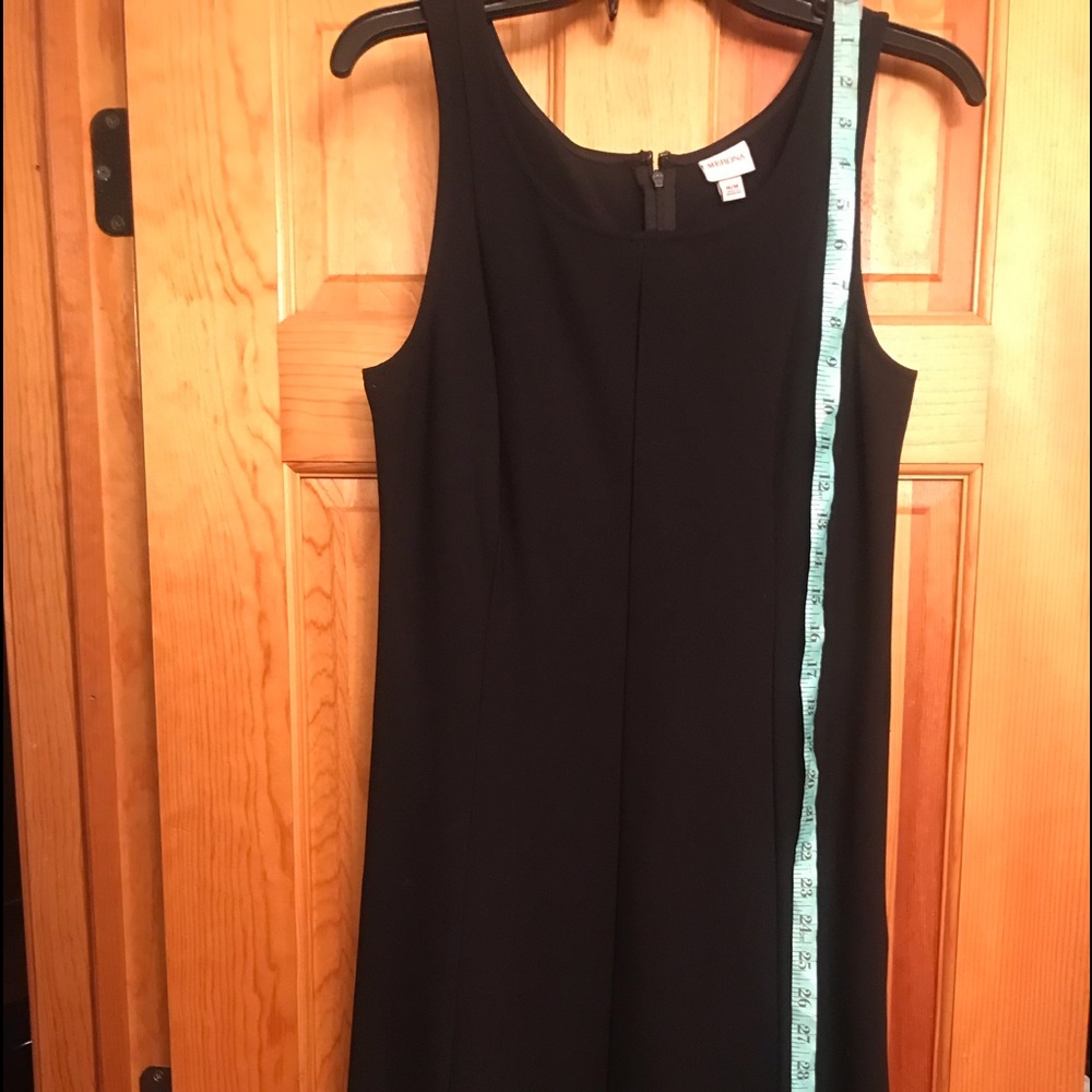 Merona black fitted dress.